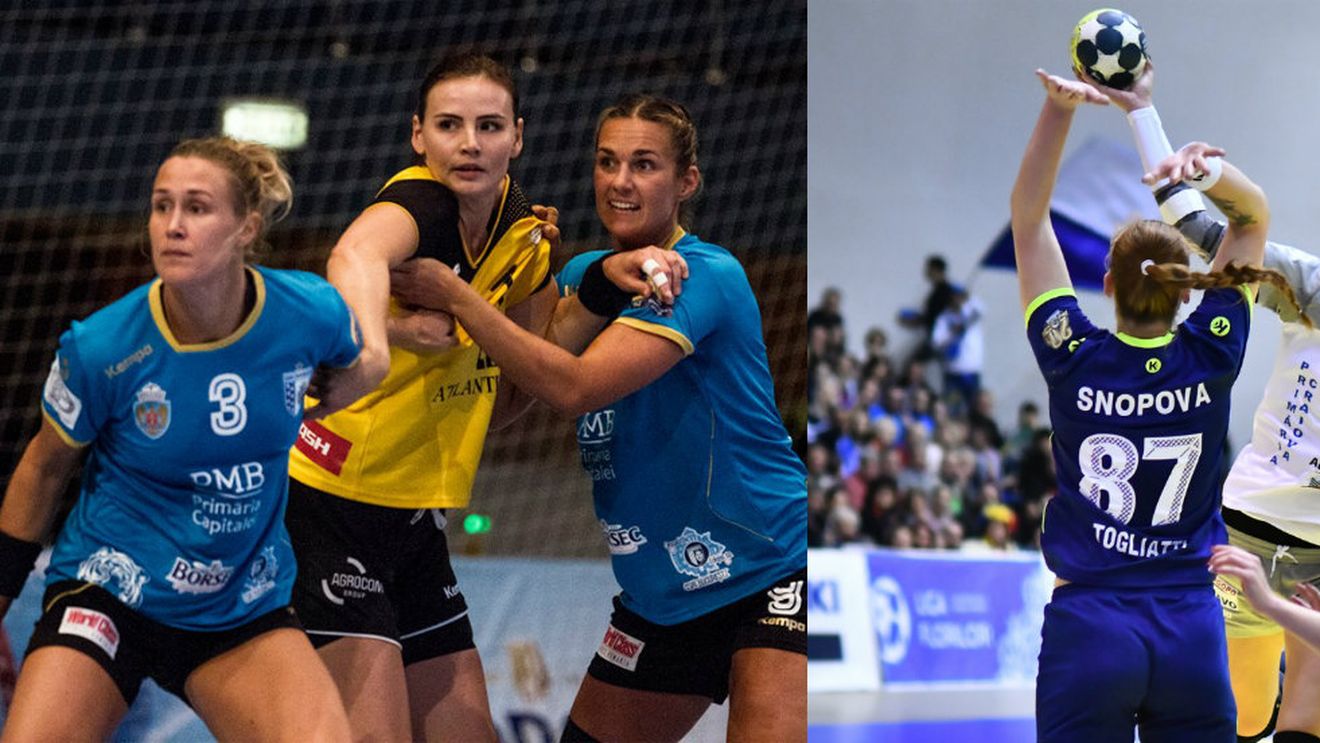 CSM București a pierdut la Rostov și se îndreaptă către o "dublă" cu Metz în sferturile de finală ale Ligii Campionilor. SCM Craiova a obținut o calificare de senzație în semifinalele Cupei EHF