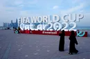 Steagul FIFA pe cel mai înalt qatarg