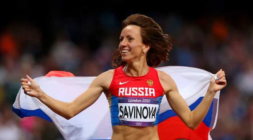 Un nou nume greu din Rusia implicat în scandalul dopajului. Atleta Maria Savinova, suspendată și deposedată de medalia de aur câștigată la JO de la Londra