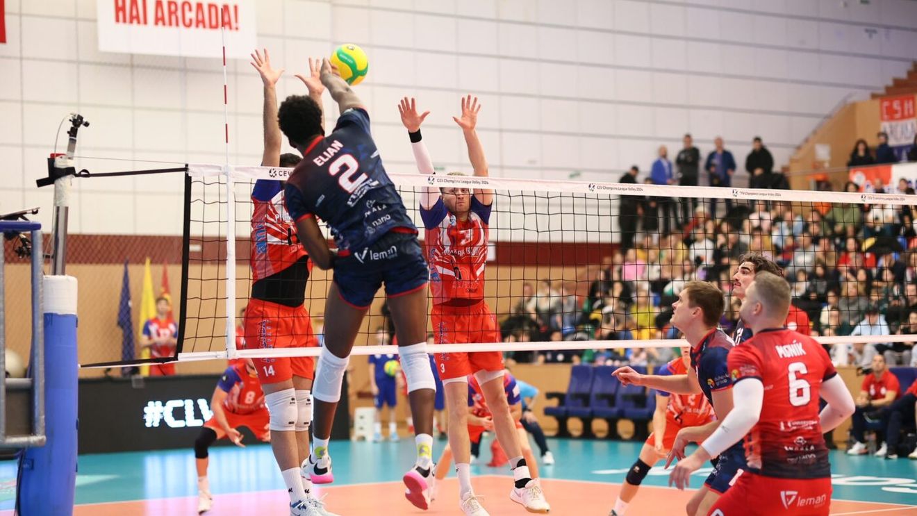 Arcada Galați „sparge” gheața! A venit prima victorie în Liga Campionilor la volei masculin