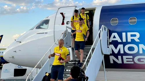 Tricolorii au ajuns în Muntenegru pentru debutul lui Edi Iordănescu în Liga Națiunilor! Primele imagini cu jucătorii României: „O poveste frumoasă ar putea începe aici!” | FOTO
