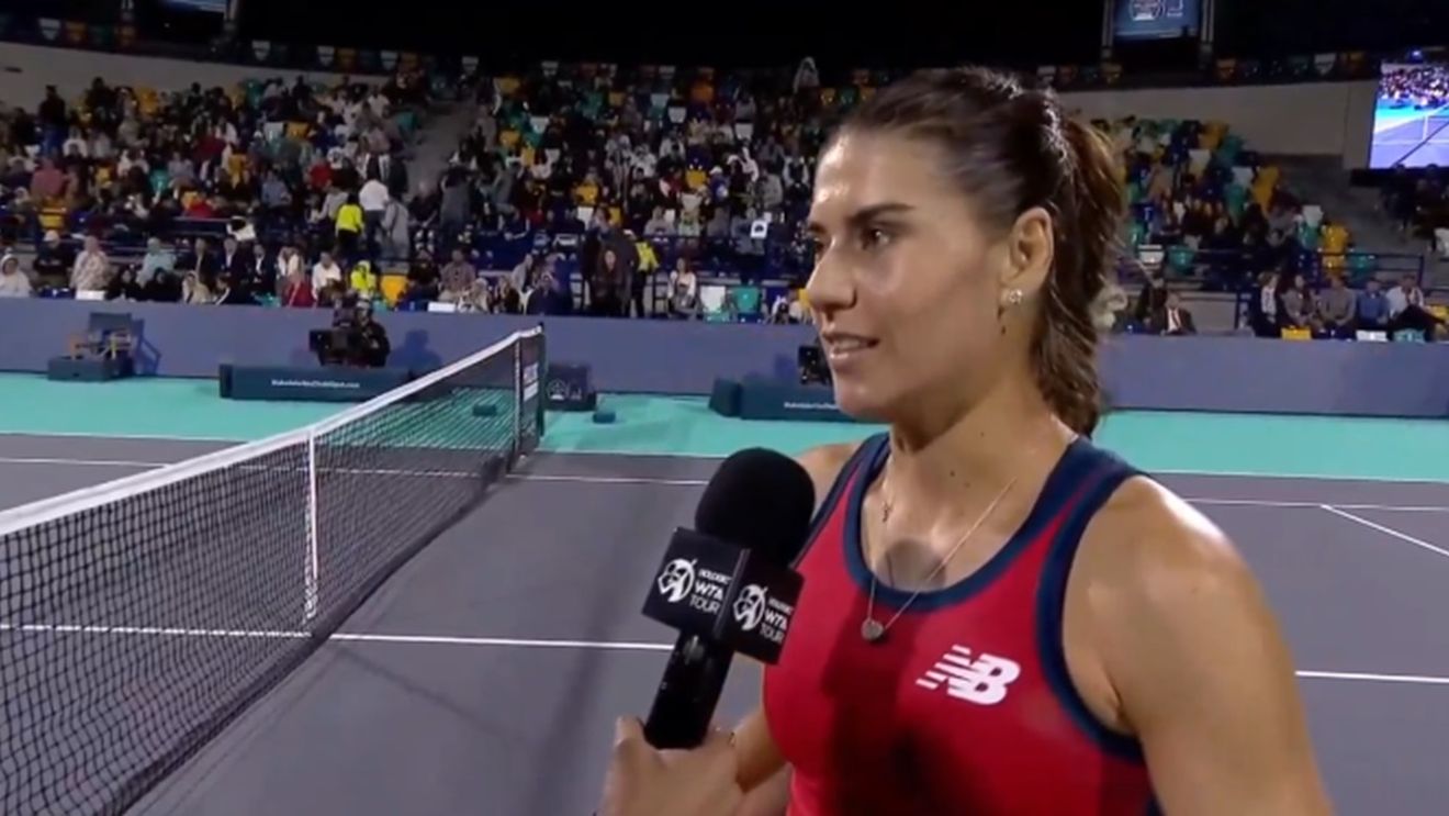 Sorana Cîrstea, prima reacție după victoria de senzație cu Maria Sakkari de la Abu Dhabi: „Trebuia să fac asta!" Ce a spus românca despre adversara ei