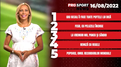 ProSport News | Gigi Becali îi face toate poftele lui Nicolae Dică! Ce transfer de top face FCSB | VIDEO