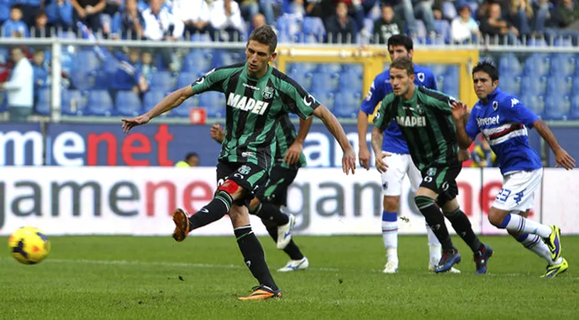 Sassuolo - Cesena, scor 1-1, în campionatul Italiei