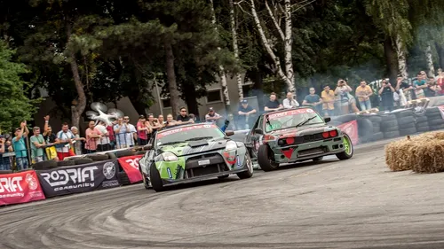 Elev surpriză la cursurile Academiei de Drift. Vedeta este fan înfocat al motorsportului