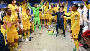 Așa arată vestiarul României înainte de meciul cu Cipru. Cum sunt așezați fotbaliștii lui Mircea Lucescu