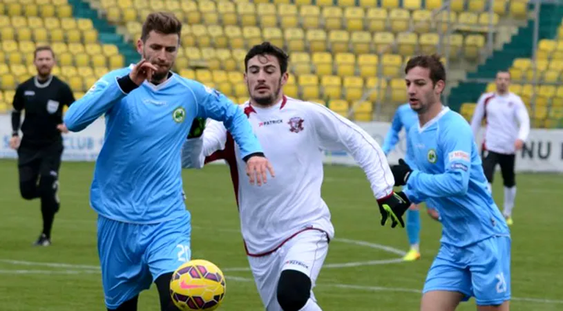 FC Voluntari, înfrângere în fața Concordiei,** într-un amical cu nouă goluri