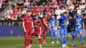 Louis Munteanu a marcat un hat trick în CFR Cluj - Gloria Buzău 6-0 și nu a avut milă de „lanterna roșie” la declarații! „Nu cred că aveau cum să ne stea în cale”