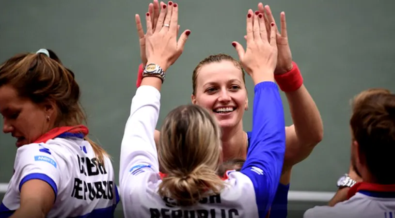 OFICIAL | Petra Kvitova va conduce echipa Cehiei în meciul cu România din Fed Cup. Surpriză mare în lotul campioanei en-titre