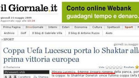 Italienii șochează!** "Țiganul român Mircea Lucescu a luat UEFA!"
