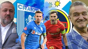 Ce polițe grele au de plătit oltenii în Universitatea Craiova - FCSB! Povara frustrărilor fără sfârșit, ghinioanele teribile, "blestemul" roș-albastru din Bănie plus orgoliul lui Mihai Rotaru, călcat în picioare un deceniu de patronul-antrenor Gigi Becali! EXCLUSIV