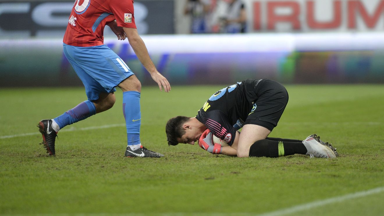 Primele cuvinte ale lui Andrei Vlad, după ce a gafat în meciul cu Rapid Viena și FCSB a ratat calificarea în grupele Europa League: "Îmi cer scuze tuturor oamenilor pe care i-am deranjat". Ce spune despre cariera sa: "Doamne, ajută! Poate o să ajung mai sus"