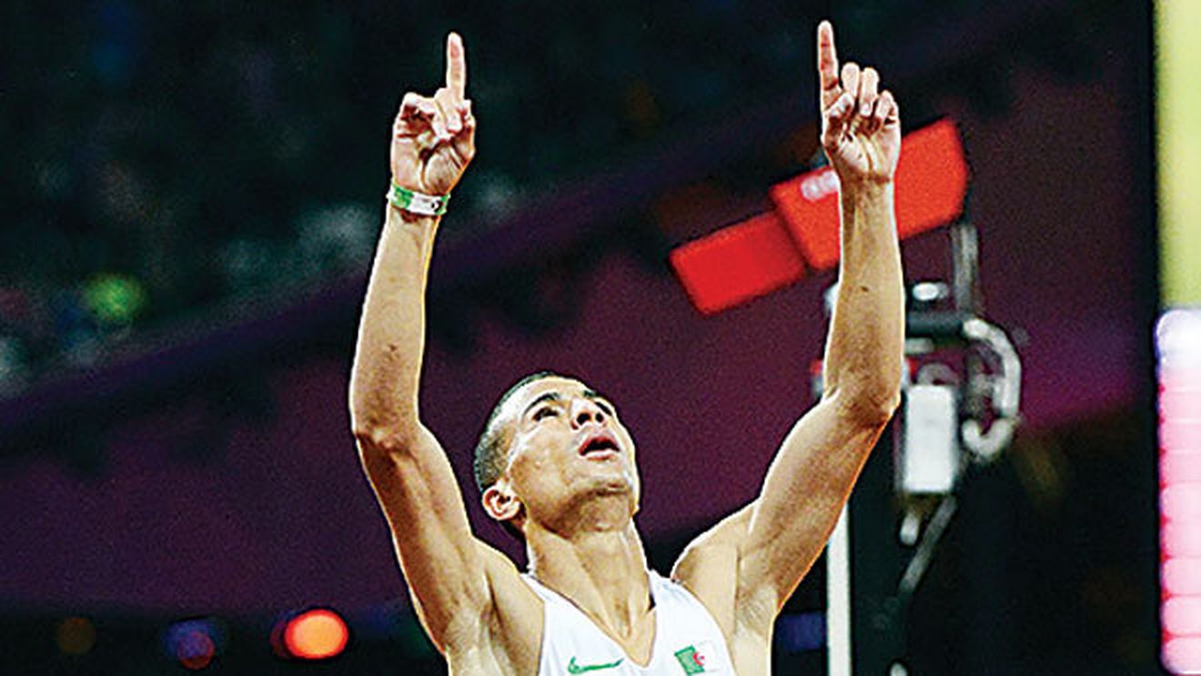 "Scutirea" i-a adus aurul!** Algerianul Taoufik Makhloufi a fost la un pas să nu concureze în finala probei de 1500 m, fiind descalificat pentru non-combat