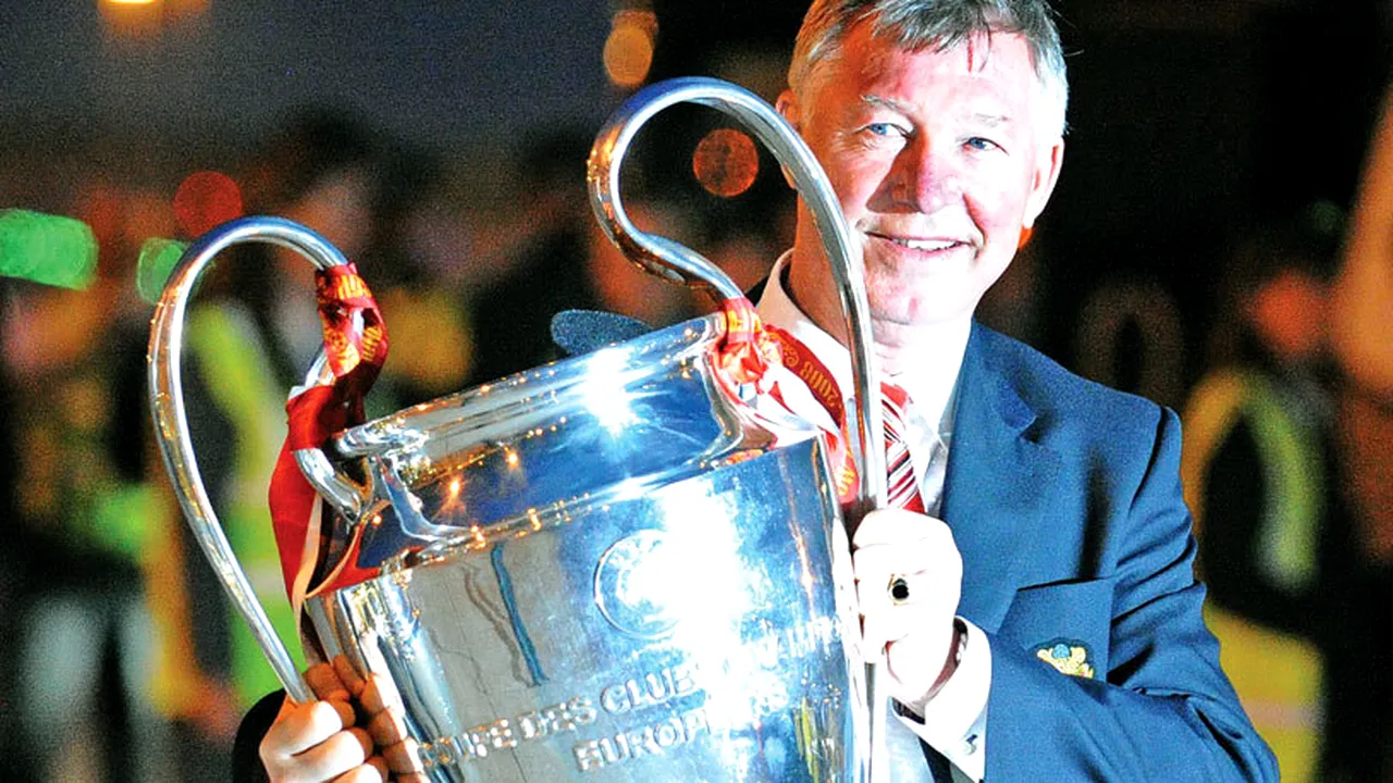 Thank you, Sir!** Sir Alex Ferguson a anunțat că se va retrage la finalul sezonului