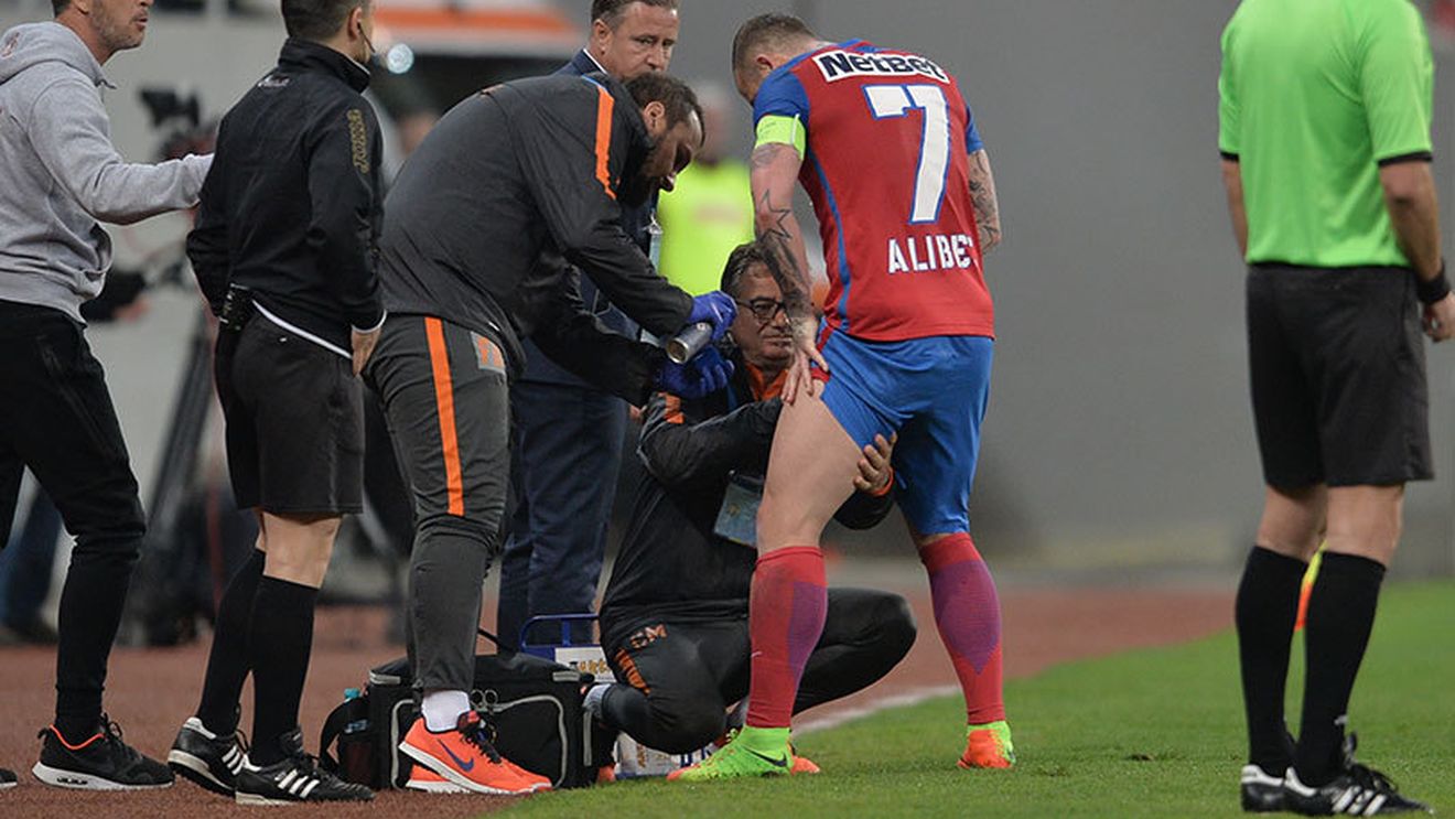 Reghecampf: "Am făcut bine că l-am schimbat devreme!" Ultimele detalii despre starea lui Alibec