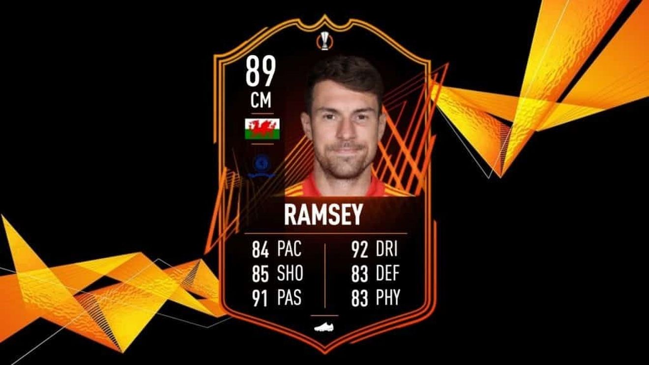 Aaron Ramsey în FIFA 22! Cardul RTTF al mijlocașului vine cu atribute echilibrate
