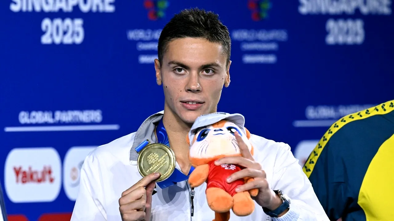 „M-am inspirat de la Nicuşor Dan”. Mircea Badea a vorbit despre banii pe care David Popovici îi ia de la stat pentru medalia de aur şi ştie cum poate fi mărit premiul