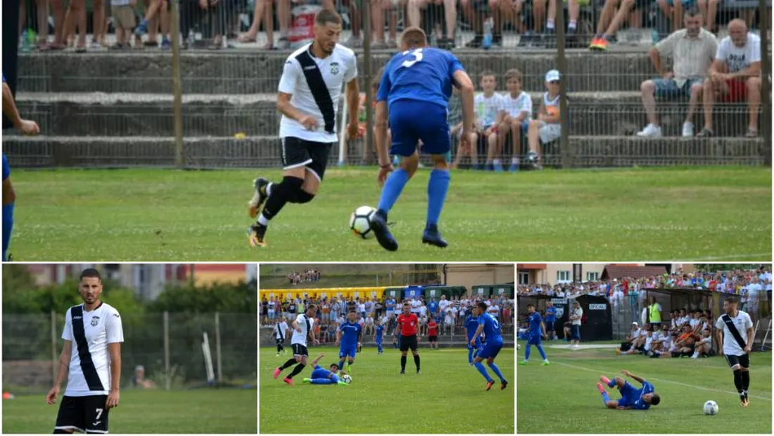 Unirea Alba Iulia a remizat cu Pandurii, cu Gicu Grozav pe teren și marcator.** Meciul amical la care au asistat circa 700 de spectatori a fost întrerupt în minutul 73