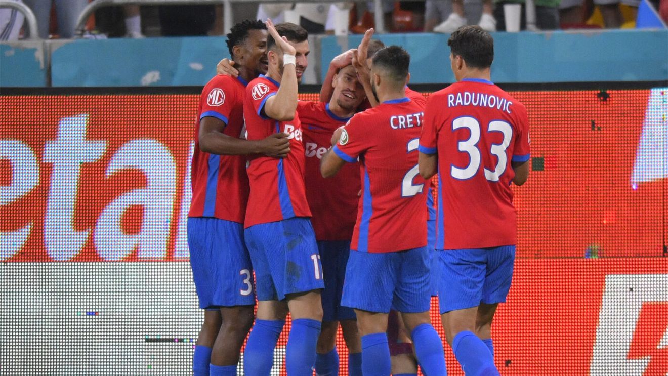 FCSB - Aberdeen 3-0, în returul play-off-ului pentru Europa League. Echipa lui Gigi Becali se califică a doua oară la rând în grupa principală a competiției