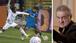 Nici arbitrii nu au scăpat de furia lui Gigi Becali după Oțelul - FCSB 1-1: „Oameni nebuni, fără minte, e extraordinar de ușoară faza!”