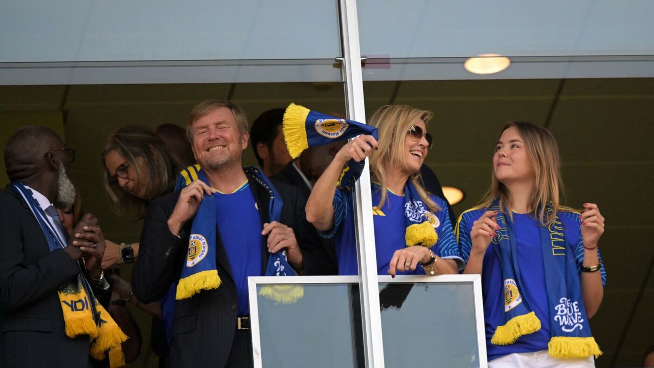 Cum au apărut Regele Willem-Alexander și Regina Maxima, cuplul regal al Țărilor de Jos, la Ecuador - Curacao 0-0 de la Cupa Mondială