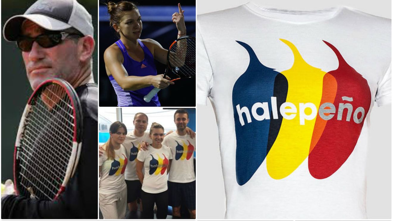 Americanul Brad Gilbert, prins pe contre pied de evoluția Simonei. "Wow, Halepeno. Nu mă așteptam la asta"