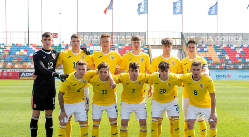 România U19 - Slovacia U19 0-1. Vis spulberat pentru tricolori! Echipa noastră ratează dramatic prezența la barajul pentru Campionatul Mondial U20