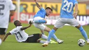 FC Voluntari - FC U Craiova 1948 2-1.  Adrian Mutu în corzi, eurogol marcat de portughezul Marcelo Lopes