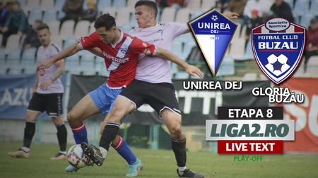 Unirea Dej câștigă contra Gloriei Buzău primul ei meci în play-off și cele două echipe sunt la egalitate de puncte. Lupta pentru locurile de baraj de promovare este relansată