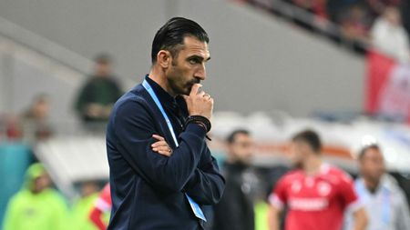 Elias Charalambous, discurs efervescent despre fotbaliştii săi, după FCSB - Olympiacos 0-0. Cum a răspuns la întrebarea frontală despre eliminarea lui Bîrligea