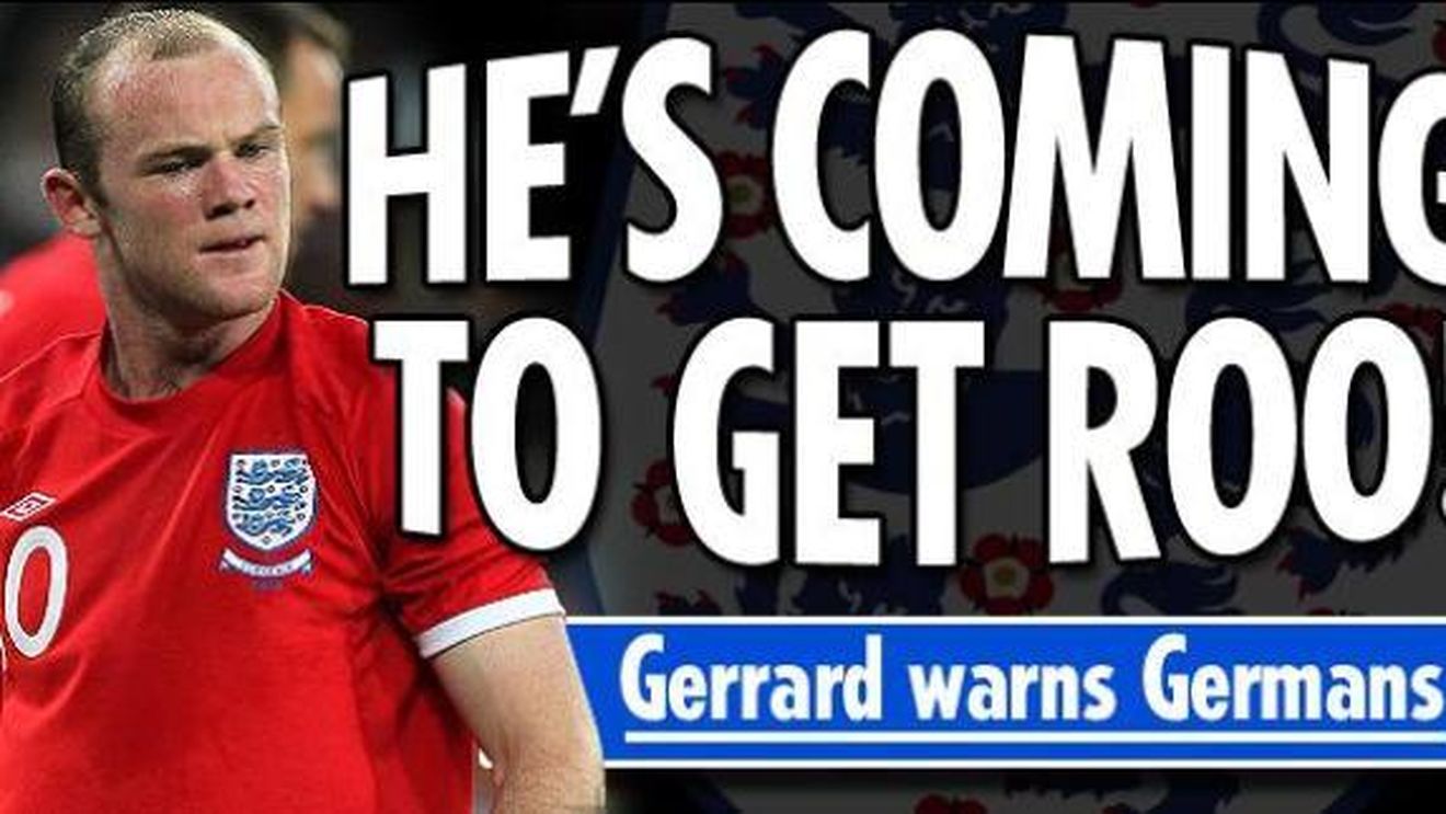 "Nu există la Mondiale o echipă mai furioasă ca Anglia"** Gerrard: "Roo va veni peste voi"