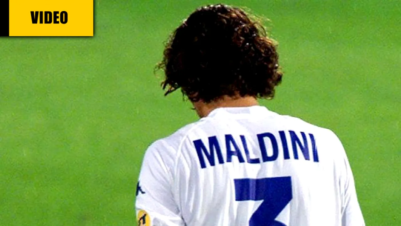 Maldini, gata să joace ultimul meci pentru Italia!
