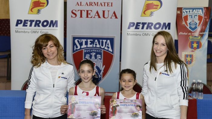 Steaua organizează preselecție pentru gimnastică. Sandra Izbașa: "Le așteptam pe fetițe cu diplome, medalii si surprize dulci"
