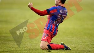 Adi Popa l-a egalat pe Piovaccari în topul golgheterilor. "Ne priește acest sistem. Sunt sigur că vom continua seria și cu Dinamo"