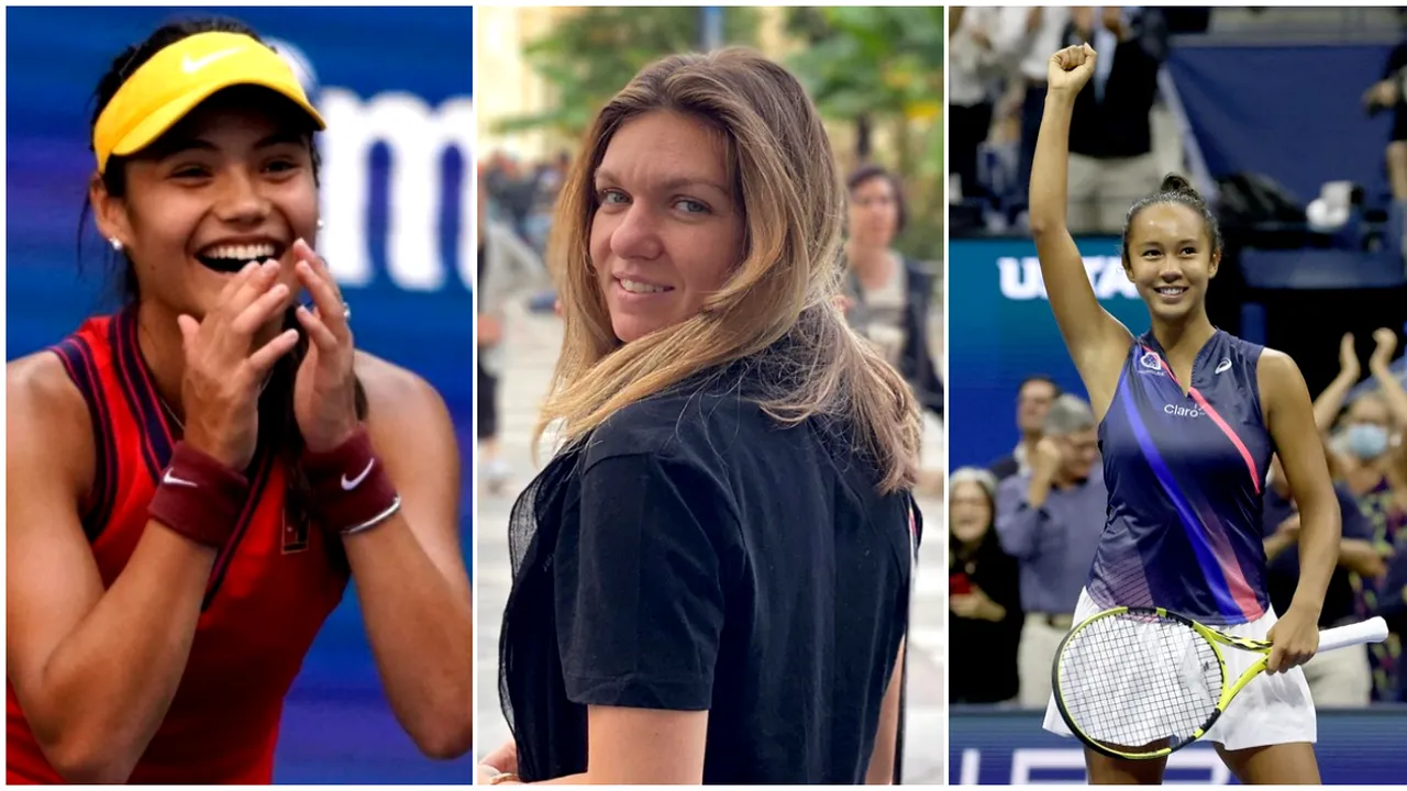 Simona Halep e cea mai mândră după ce s-au aflat finalistele de la US Open! Emma Răducanu și Leylah Fernandez, inspirate de campioana română | SPECIAL