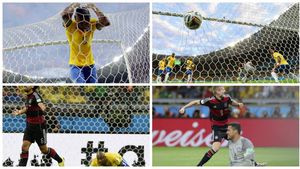 Germania s-a calificat în finala CM pentru a opta oară după 7-1 cu Brazilia. FOTO | Cum s-au marcat cele 8 goluri ale semifinalei