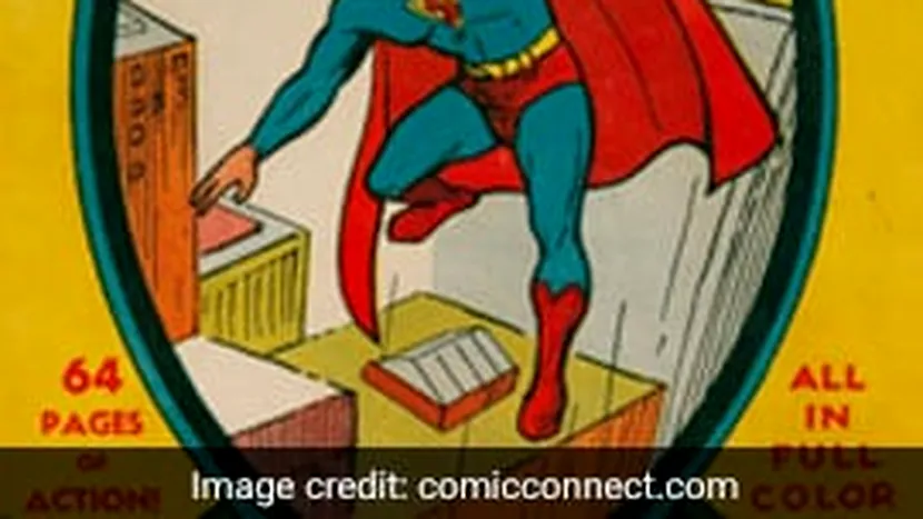 O carte de benzi desenate Superman s-a vândut pentru 2,6 milioane de dolari. Revista a fost cumpărată cu 10 cenți