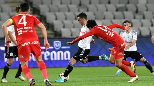 FC Hermannstadt – U Cluj 1-1! Meci tensionat la Sibiu, încheiat cu o răfuială între cele două tabere, pe marginea terenului