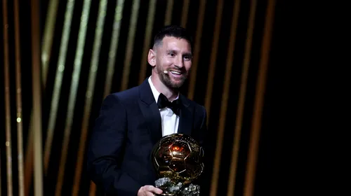 UEFA, decizie istorică după ce <i class='ep-highlight'>Leo</i> <i class='ep-highlight'>Messi</i> a primit al 8-lea Balon de Aur și a stârnit controverse majore în întreaga lume! Ce se va întâmpla de la anul cu premiul oferit de France Football