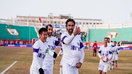 Lovitură direct în inima lui Gigi Becali: Andrea Compagno a devenit golgheter în China, după ce a marcat un nou gol