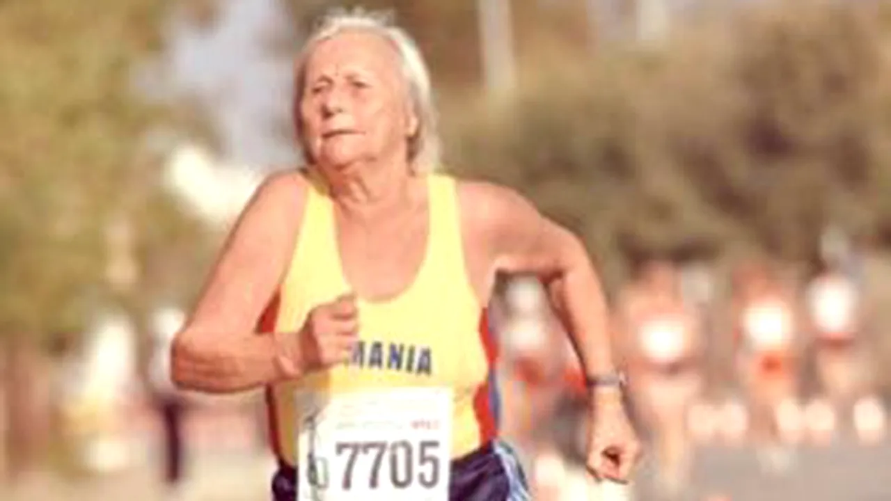Elena Pagu, aur la 83 de ani în proba de 5 km marș! **Vezi ce timp a scos!