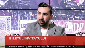 „Biletul invitatului”, prezentat de Dacian Varga în cadrul emisiunii Pariologia! Cotă totală de 33,71 propusă de fostul fotbalist | VIDEO PARIOLOGIA
