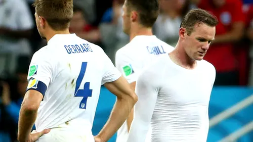 Anglia a fost eliminată de la Campionatul Mondial din Brazilia. Roy Hodgson va continua ca selecționer