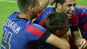 Steaua, ofensivă totală: a marcat în fiecare meci din acest sezon. Doar alte 4 formații care sunt pe primul loc în Europa se pot lăuda cu așa ceva