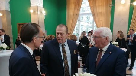 Helmut Duckadam a fost invitatul președintelui Germaniei, la Timișoara: „Ne-am amuzat pe teme fotbalistice” | EXCLUSIV