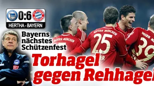 INCREDIBIL** Bayern s-a rugat pentru încă un gol pentru a bifa o nebunie: trei meciuri cu câte 7 „boabe” numărate de Robben&co