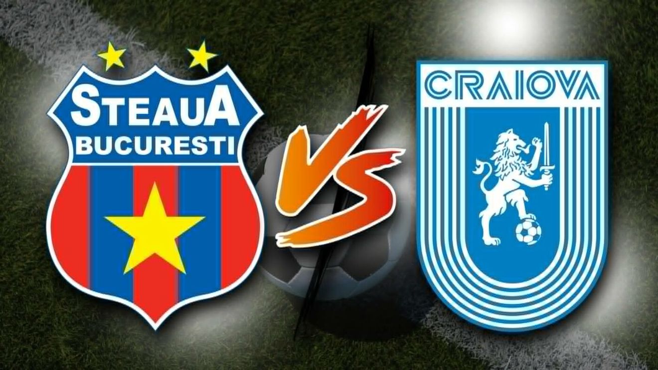 Scene incredibile la Steaua - Universitatea Craiova! Oltenii au scos echipa de pe teren de mai multe ori