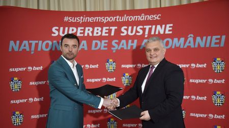 Federația Română de Șah și-a prezentat noul sponsor principal. Superbet va susține, la toate competițiile din 2019, loturile naționale de seniori, masculin și feminin