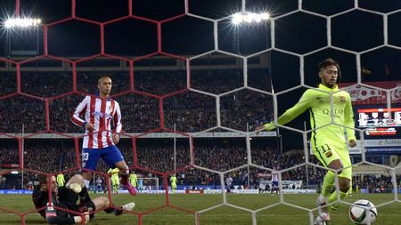 Barcelona s-a calificat în semifinalele Cupei Spaniei. Neymar a reușit o "dublă" în meciul cu Atletico Madrid