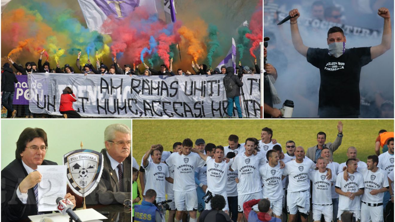 SPECIAL | Duelul fratricid alb-violet al celor două Poli vine după un cincinal de la Marea Schismă din fotbalul timișorean. Șaisprezecimile Cupei României: ASU Politehnica vs ACS Poli
